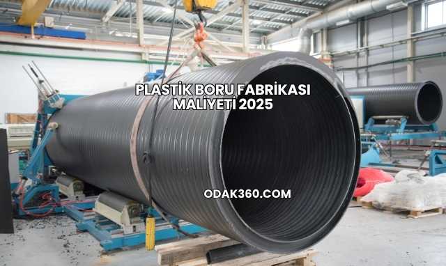 Plastik Boru Fabrikası Maliyeti 2025
