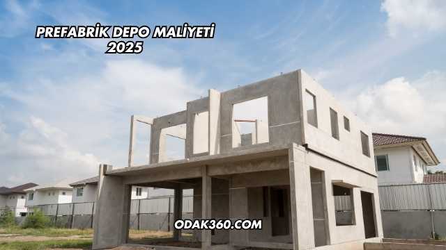 Prefabrik Depo Maliyeti 2025