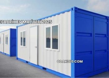 Prefabrik Ev Maliyeti 2025