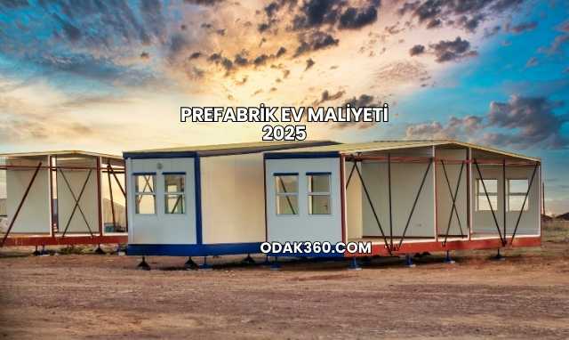 Prefabrik Ev Maliyeti 2025