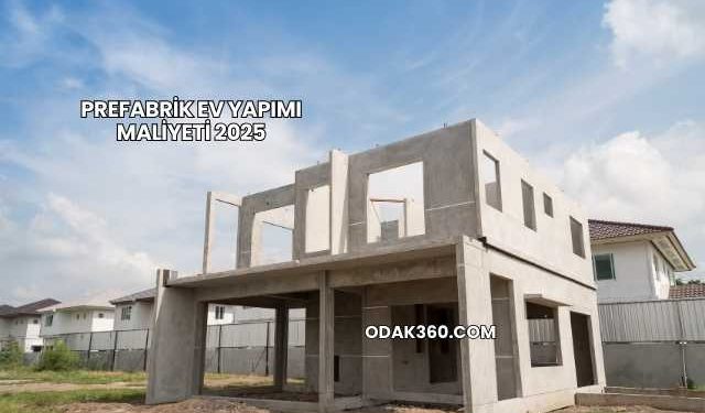 Prefabrik Ev Yapımı Maliyeti 2025