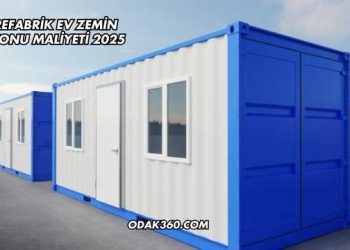 Prefabrik Ev Zemin Betonu Maliyeti 2025