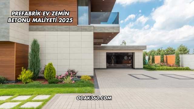 Prefabrik Ev Zemin Betonu Maliyeti 2025