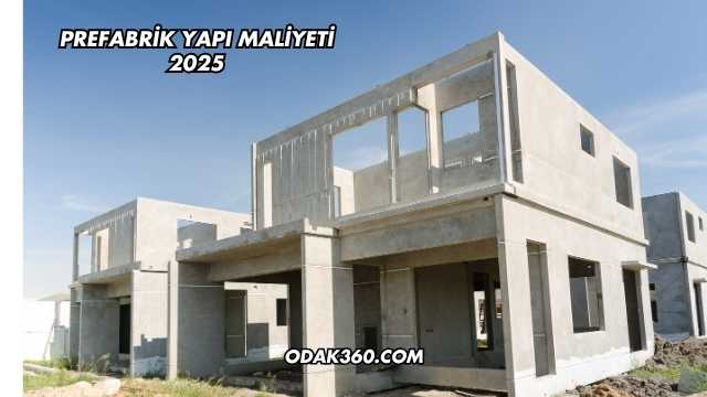 Prefabrik Yapı Maliyeti 2025