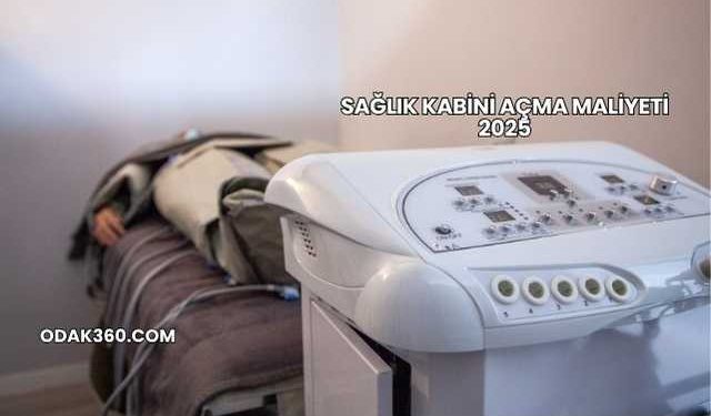 Sağlık Kabini Açma Maliyeti 2025
