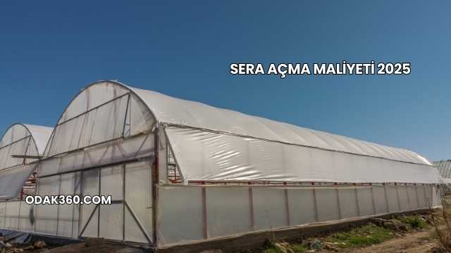 Sera Açma Maliyeti 2025