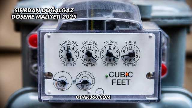 Sıfırdan Doğalgaz Döşeme Maliyeti 2025