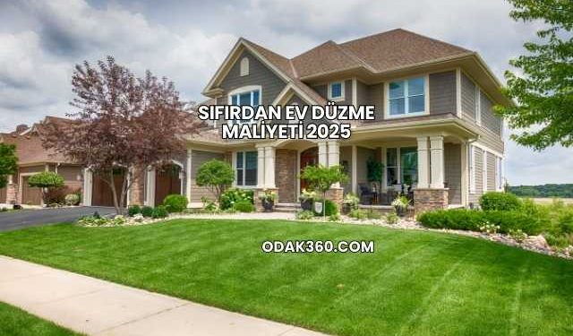Sıfırdan Ev Düzme Maliyeti 2025