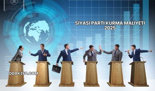 Siyasi Parti Kurma Maliyeti 2025
