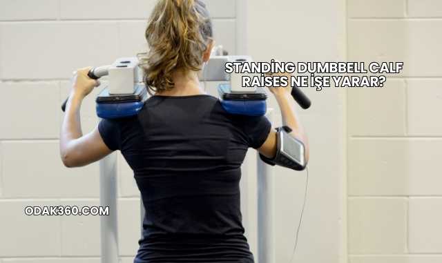 Standing Dumbbell Calf Raises Ne İşe Yarar?