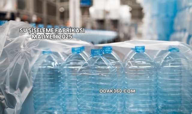 Su Şişeleme Fabrikası Maliyeti 2025