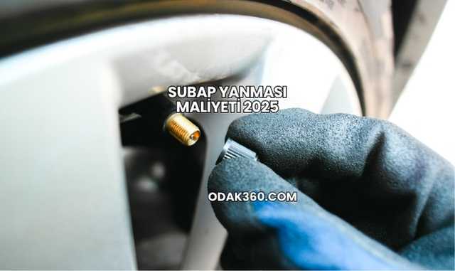 Subap Yanması Maliyeti 2025