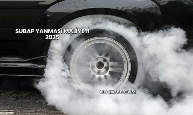 Subap Yanması Maliyeti 2025