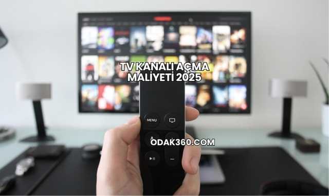 TV Kanalı Açma Maliyeti 2025