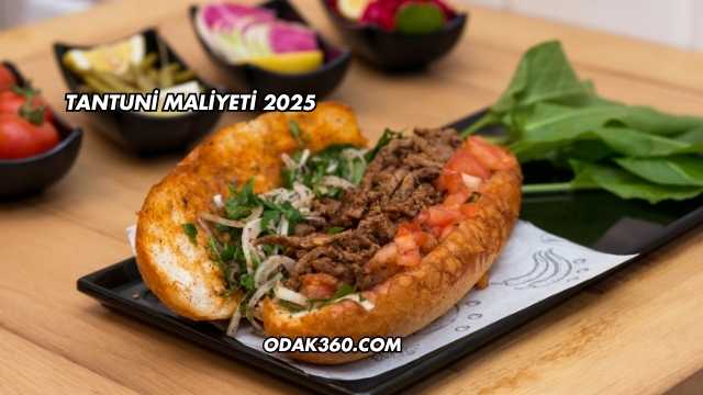 Tantuni Maliyeti 2025