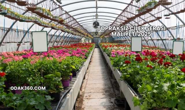 Topraksız Çilek Serası Maliyeti 2025