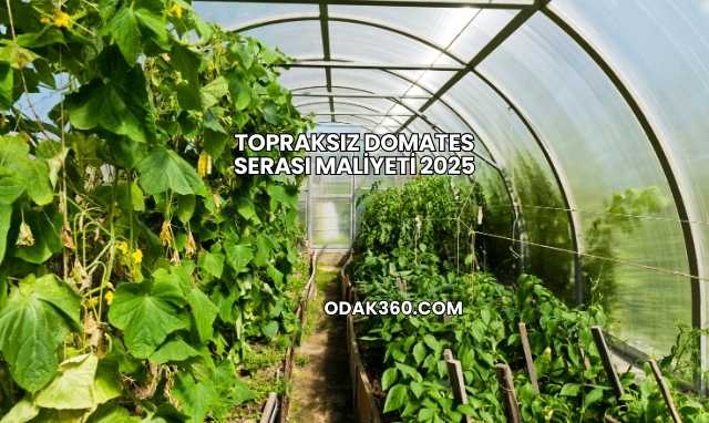Topraksız Domates Serası Maliyeti 2025