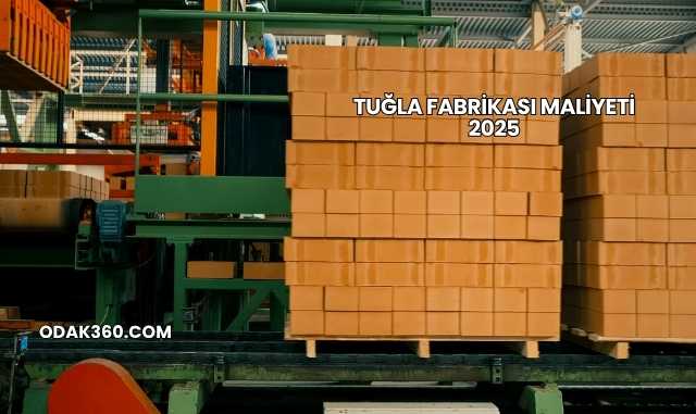 Tuğla Fabrikası Maliyeti 2025