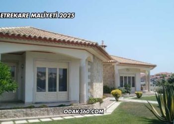 Villa Metrekare Maliyeti 2025