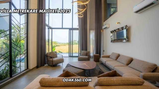 Villa Metrekare Maliyeti 2025