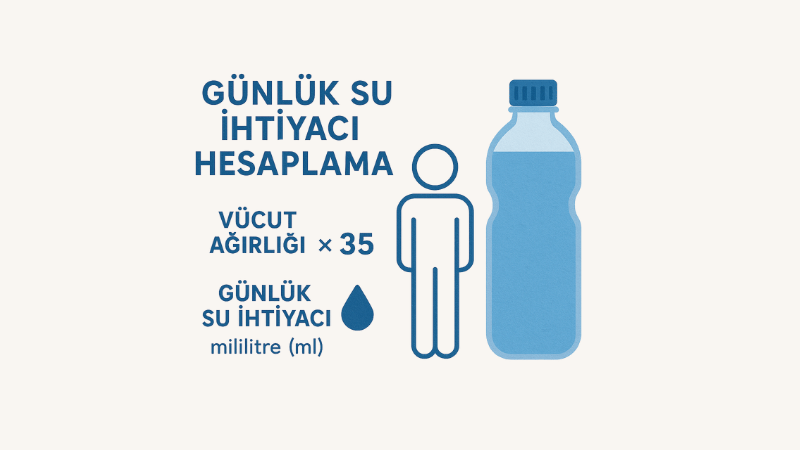 Günlük Su İhtiyacı Hesaplama