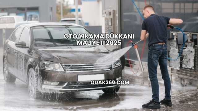 Oto Yıkama Dükkanı Maliyeti 2025