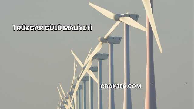1 Rüzgar Gülü Maliyeti