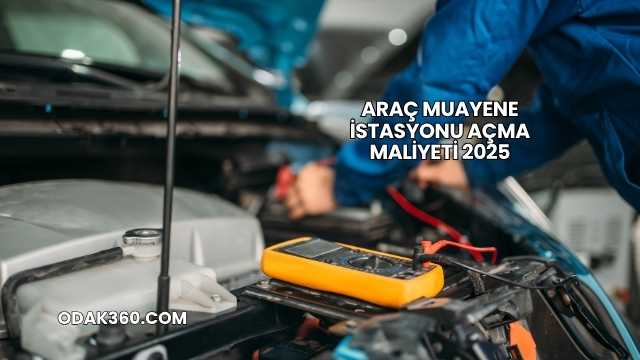 Araç Muayene İstasyonu Açma Maliyeti 2025