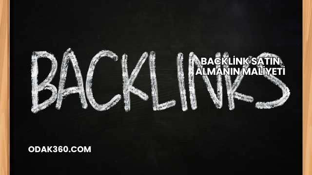 Backlink Satın Almanın Maliyeti