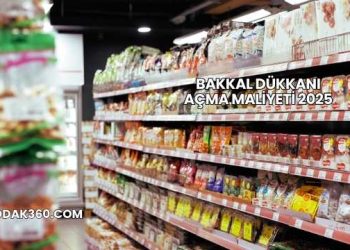 Bakkal Dükkanı Açma Maliyeti 2025