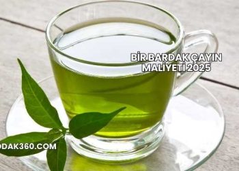 Bir Bardak Çayın Maliyeti 2025