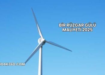 Bir Rüzgar Gülü Maliyeti 2025