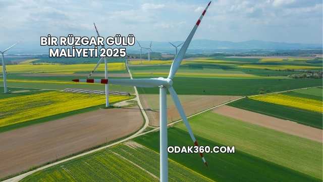 Bir Rüzgar Gülü Maliyeti 2025