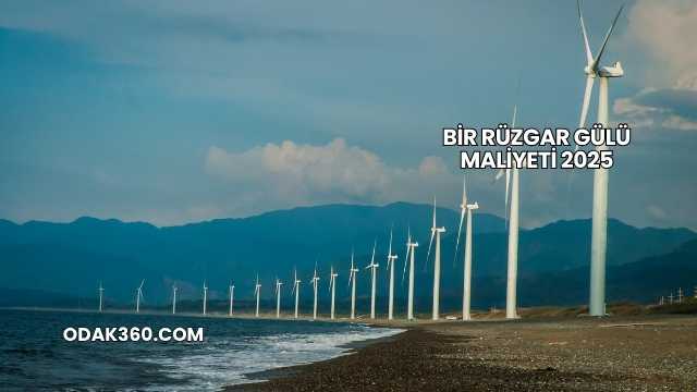Bir Rüzgar Gülü Maliyeti 2025