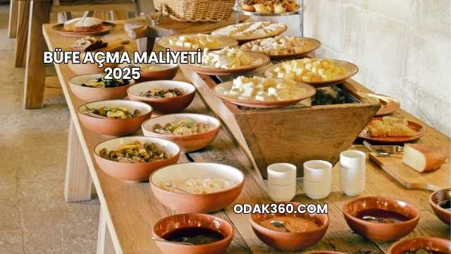 Büfe Açma Maliyeti 2025