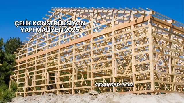 Çelik Konstrüksiyon Yapı Maliyeti 2025
