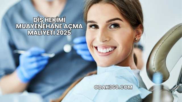 Diş Hekimi Muayenehane Açma Maliyeti 2025