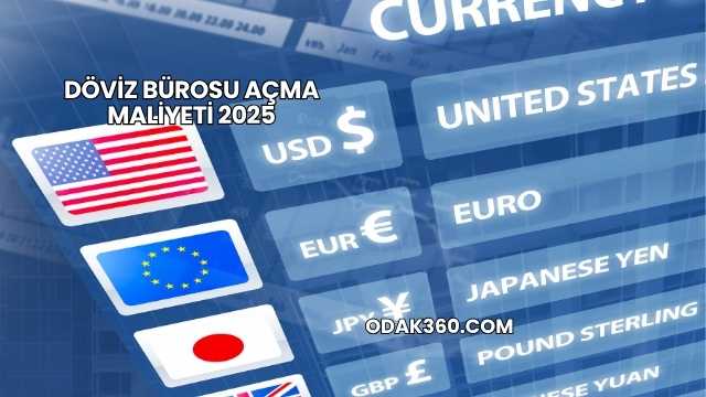 Döviz Bürosu Açma Maliyeti 2025