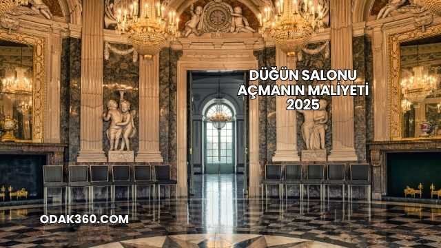 Düğün Salonu Açmanın Maliyeti 2025