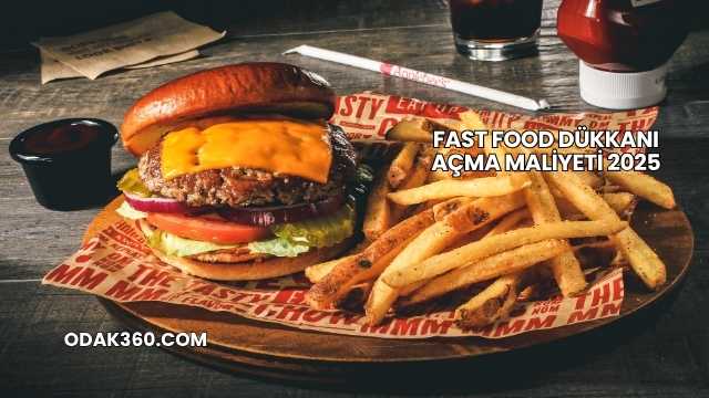 Fast Food Dükkanı Açma Maliyeti 2025