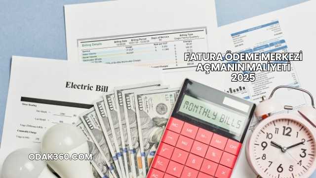 Fatura Ödeme Merkezi Açmanın Maliyeti 2025