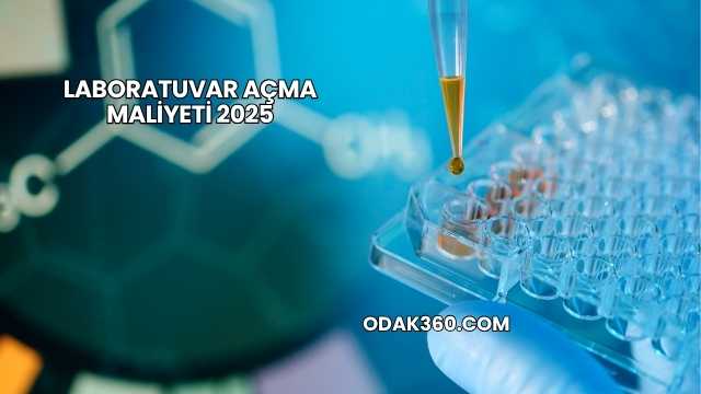 Laboratuvar Açma Maliyeti 2025