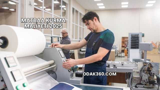 Matbaa Kurma Maliyeti 2025