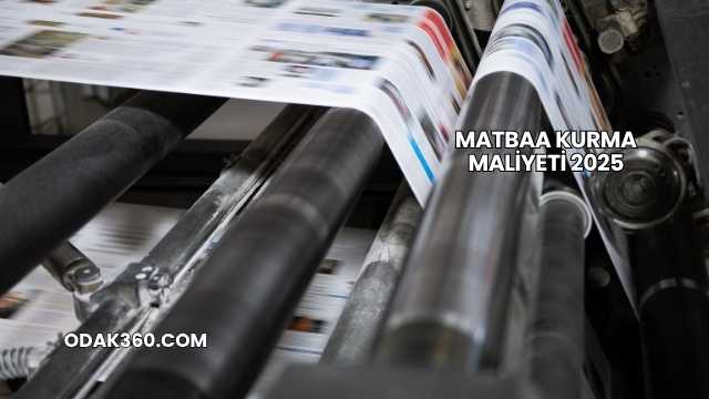 Matbaa Kurma Maliyeti 2025