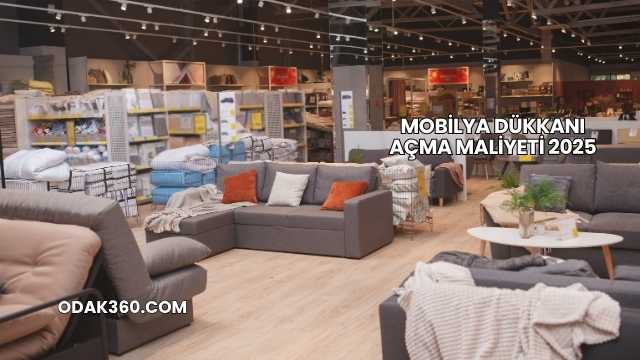 Mobilya Dükkanı Açma Maliyeti 2025