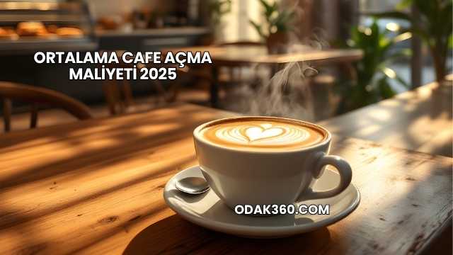 Ortalama Cafe Açma Maliyeti 2025