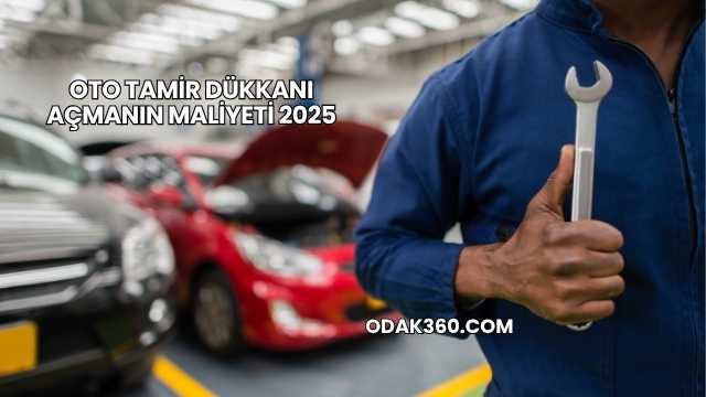 Oto Tamir Dükkanı Açmanın Maliyeti 2025