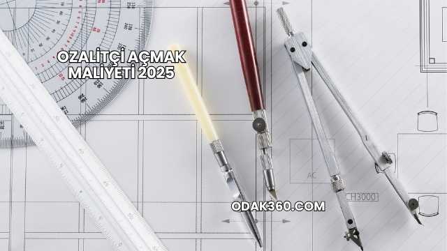 Ozalitçi Açmak Maliyeti 2025