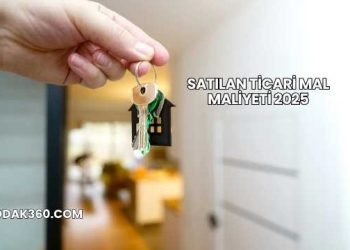Satılan Ticari Mal Maliyeti 2025