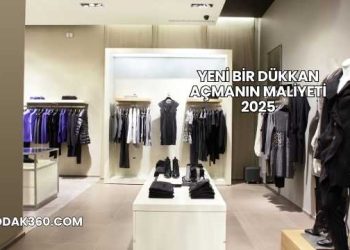Yeni Bir Dükkan Açmanın Maliyeti 2025
